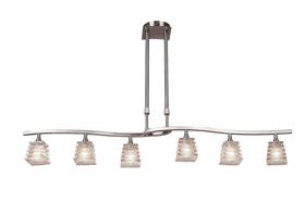 M0016  Keops Telescopic Linear Pendant 6 Light